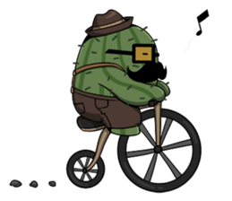 Hip Cactus sticker #11772446