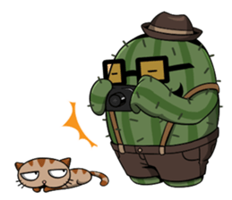 Hip Cactus sticker #11772448