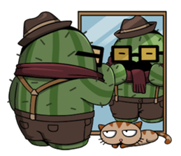 Hip Cactus sticker #11772451