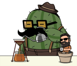 Hip Cactus sticker #11772453