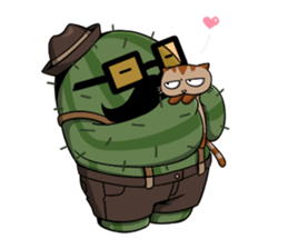 Hip Cactus sticker #11772457