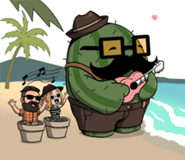 Hip Cactus sticker #11772458