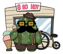 Hip Cactus sticker #11772468