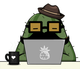 Hip Cactus sticker #11772476