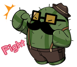 Hip Cactus sticker #11772485