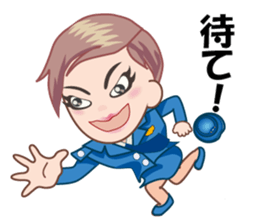 Policewoman Asamin sticker #11773000