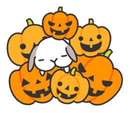 Lop Bunny, SHARIKICHI ~HALLOWEEN~ sticker #11773248