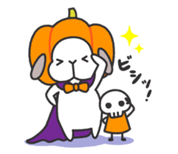 Lop Bunny, SHARIKICHI ~HALLOWEEN~ sticker #11773252
