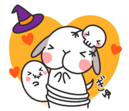 Lop Bunny, SHARIKICHI ~HALLOWEEN~ sticker #11773253