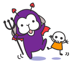 Lop Bunny, SHARIKICHI ~HALLOWEEN~ sticker #11773259