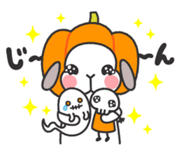Lop Bunny, SHARIKICHI ~HALLOWEEN~ sticker #11773267