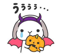 Lop Bunny, SHARIKICHI ~HALLOWEEN~ sticker #11773269
