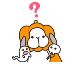 Lop Bunny, SHARIKICHI ~HALLOWEEN~ sticker #11773275