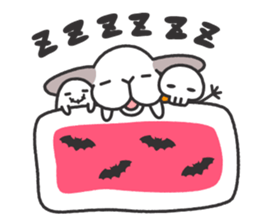 Lop Bunny, SHARIKICHI ~HALLOWEEN~ sticker #11773280