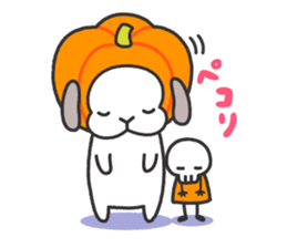 Lop Bunny, SHARIKICHI ~HALLOWEEN~ sticker #11773282