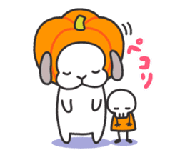 Lop Bunny, SHARIKICHI ~HALLOWEEN~ sticker #11773282
