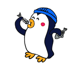 We are penguins loving ice hockey. sticker #11773861