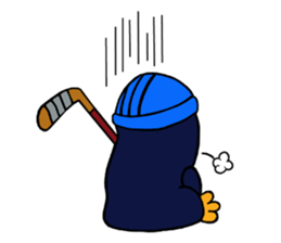 We are penguins loving ice hockey. sticker #11773866