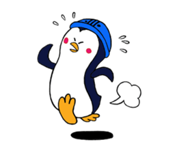 We are penguins loving ice hockey. sticker #11773870