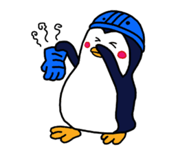 We are penguins loving ice hockey. sticker #11773881