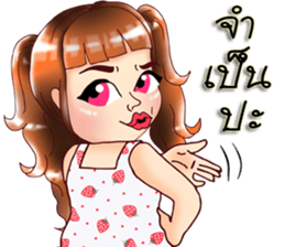 Jessi Plump girl sticker #11773890