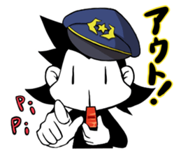 Monotone Monkey sticker #11773977
