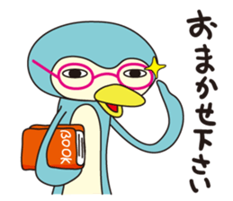 Lazy Penguin No.1 [Basic set] sticker #11774009