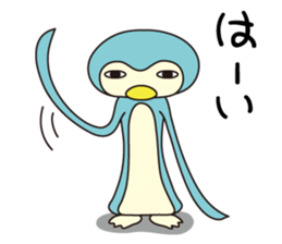 Lazy Penguin No.1 [Basic set] sticker #11774014