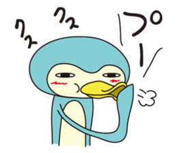 Lazy Penguin No.1 [Basic set] sticker #11774024