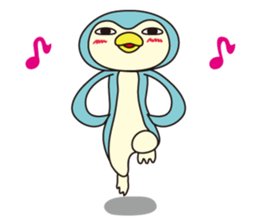 Lazy Penguin No.1 [Basic set] sticker #11774030
