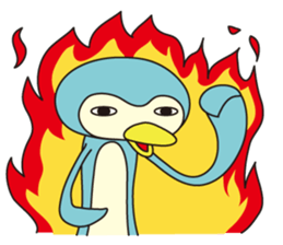 Lazy Penguin No.1 [Basic set] sticker #11774031