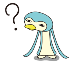Lazy Penguin No.1 [Basic set] sticker #11774032