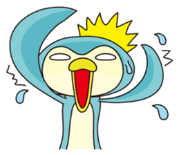 Lazy Penguin No.1 [Basic set] sticker #11774033