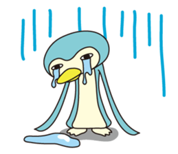 Lazy Penguin No.1 [Basic set] sticker #11774037