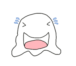 A ghost would come sticker #11774175