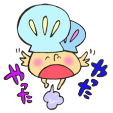 Mushroom of the beach sticker #11774396