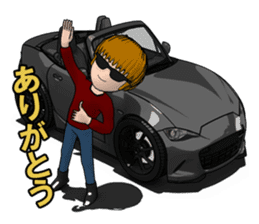 Dandy driver to be in the wind sticker #11774435