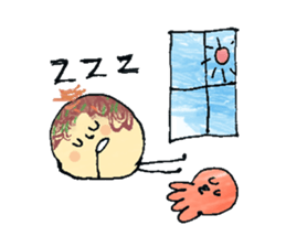 Octopus dumplings ! sticker #11774713