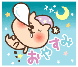 Hypothermia cat MAME-DAIFUKU set (smmr) sticker #11774729