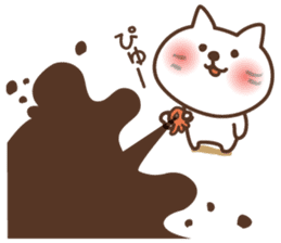 Hypothermia cat MAME-DAIFUKU set (smmr) sticker #11774747