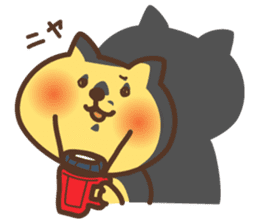 Hypothermia cat MAME-DAIFUKU set (smmr) sticker #11774750