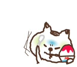 Hypothermia cat MAME-DAIFUKU set (smmr) sticker #11774753