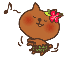 Hypothermia cat MAME-DAIFUKU set (smmr) sticker #11774761