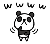 Do your best. Panda 3 sticker #11774976