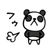 Do your best. Panda 3 sticker #11774978