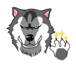 Cute puppy Happy World sticker #11775169