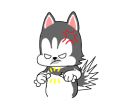 Cute puppy Happy World sticker #11775191