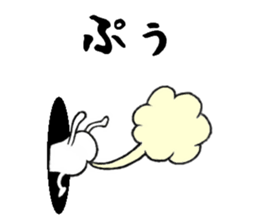 cat in the hole sticker #11776332