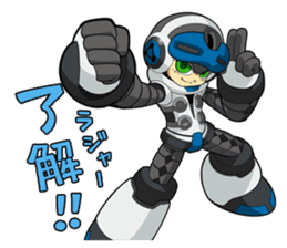 Mighty No. 9 sticker #11776367
