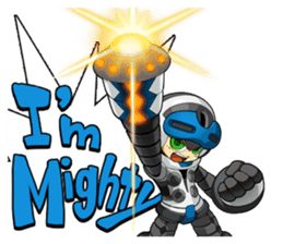 Mighty No. 9 sticker #11776405